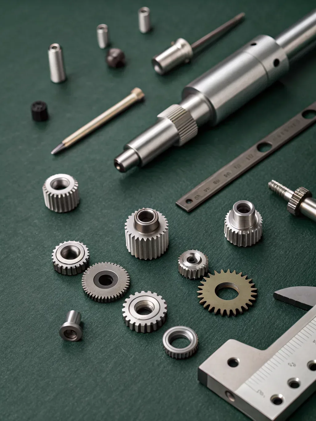 Small metal components for industrial and commercial products